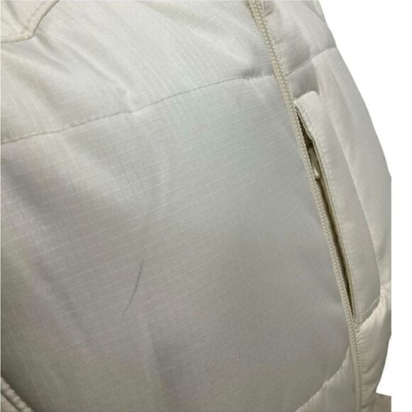 Vineyard Vines Puffer Vest Zip Jacket In Cream Size S - Picture 5 of 7